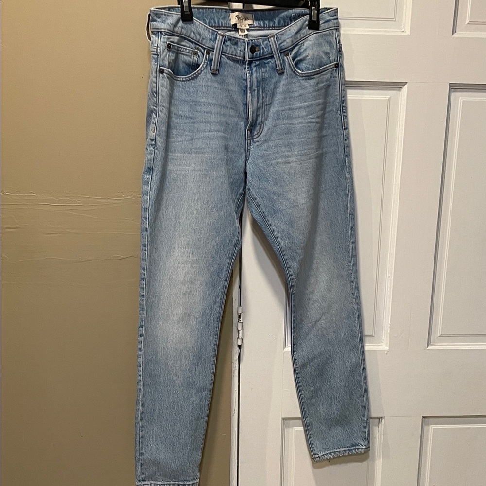 Madewell Men's Straight Jeans in Soft Blue